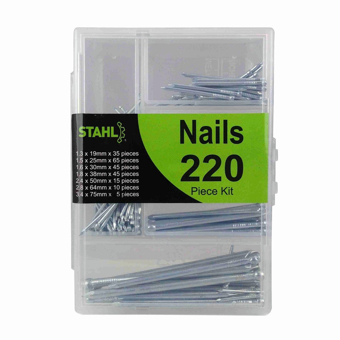 Stahl Handy Kit - Nail Set - 220 Piece