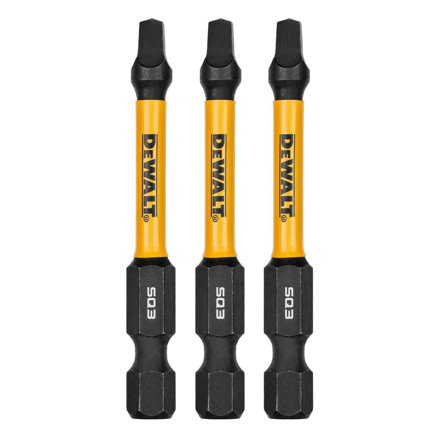 Dewalt Flextorq Screwdriver Bit 57mm SQ3 3 Pack