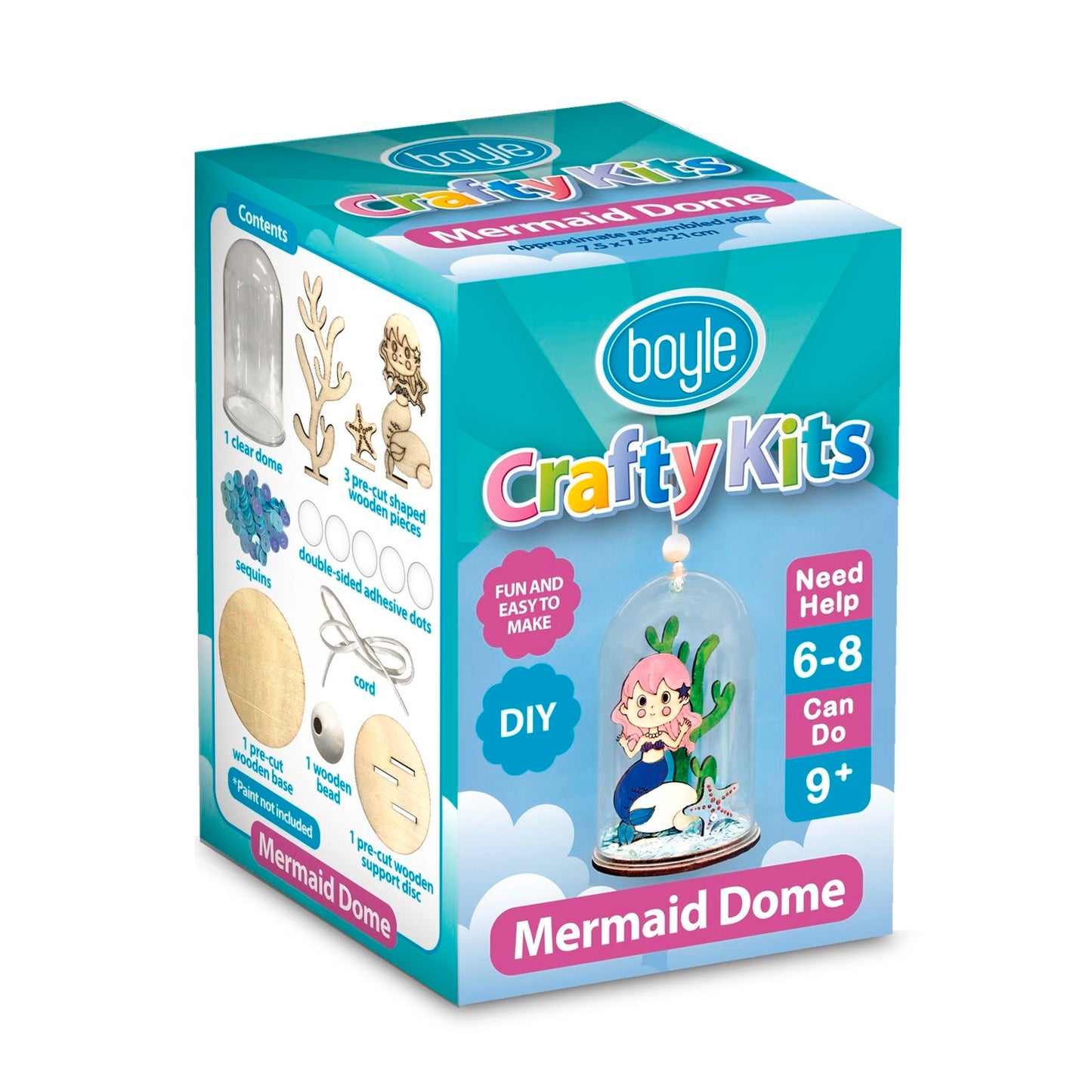 Boyle Mermaid Dome Kit - 80 x 120mm