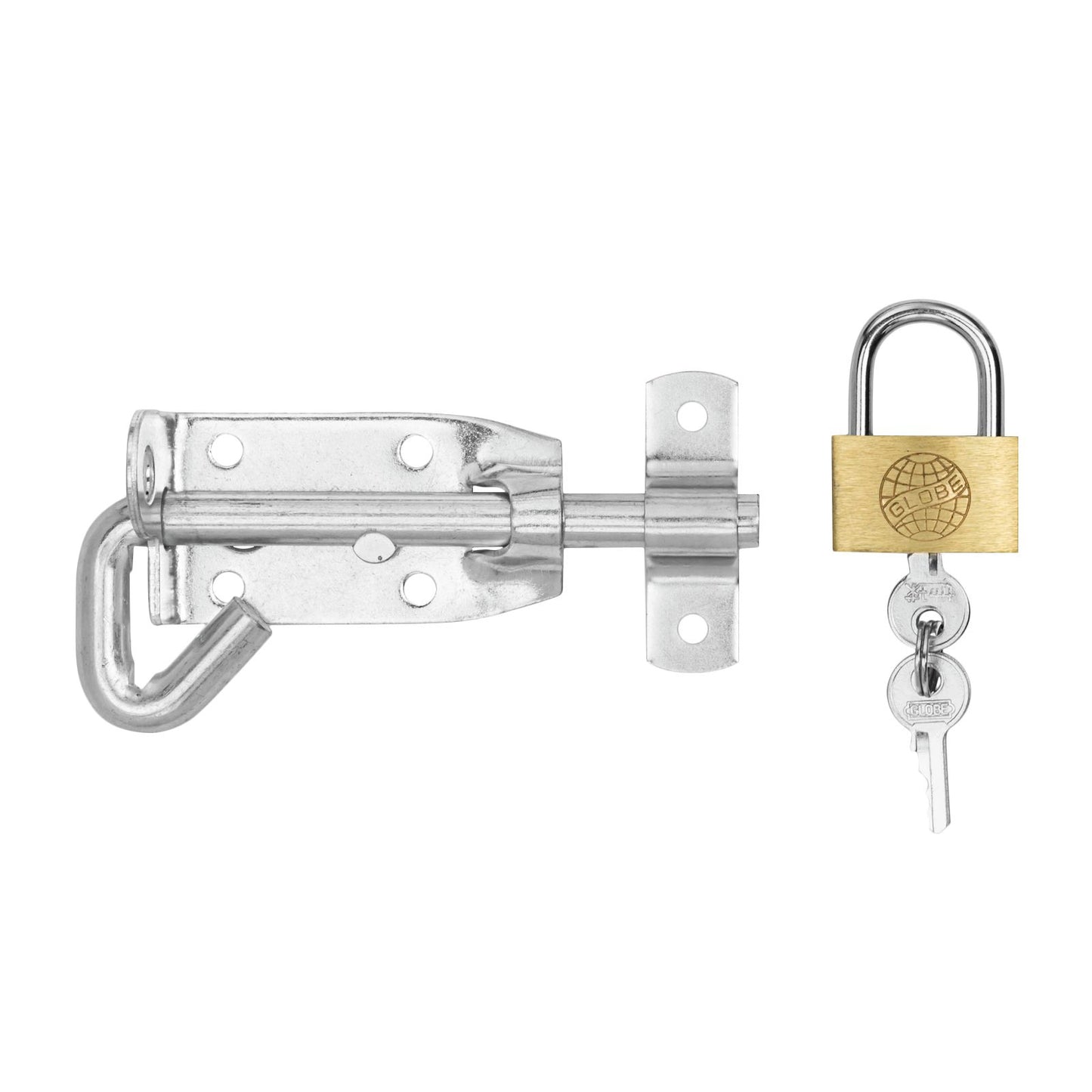 Pinnacle Padbolt and Lock Set - 100 x 30mm