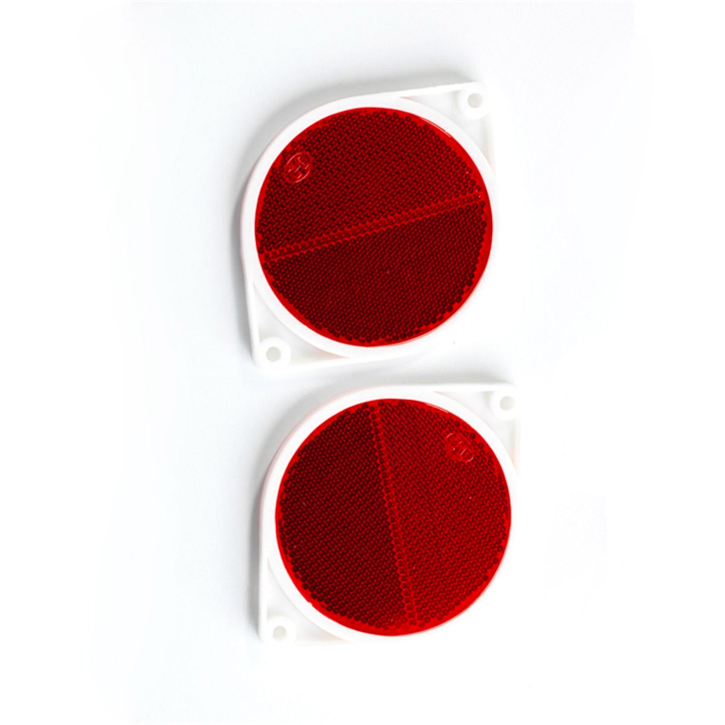 Sandleford Red Round Reflector - 2 Pack