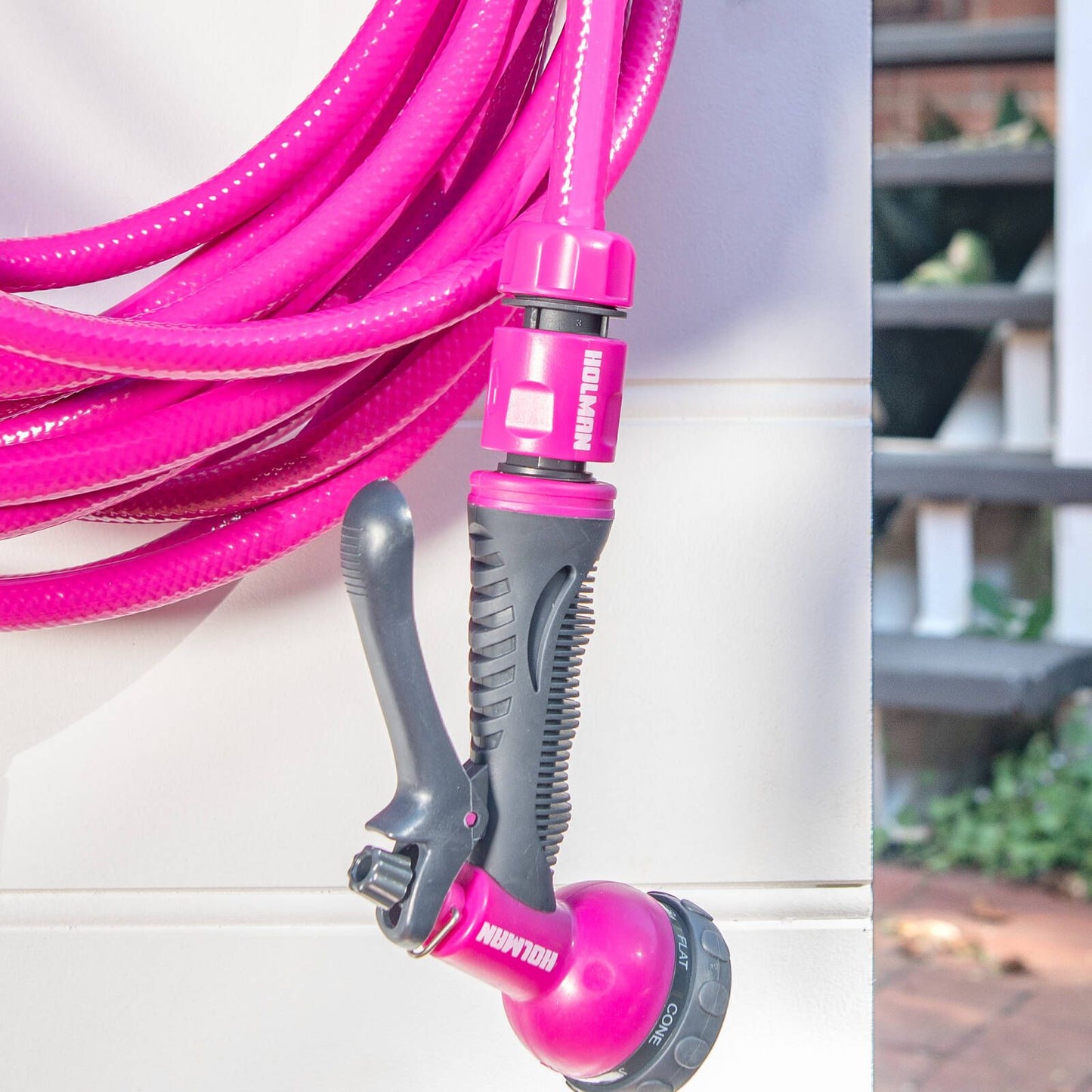 Holman Spray Gun and Connector Set - 12mm - Pink - 8 Functions