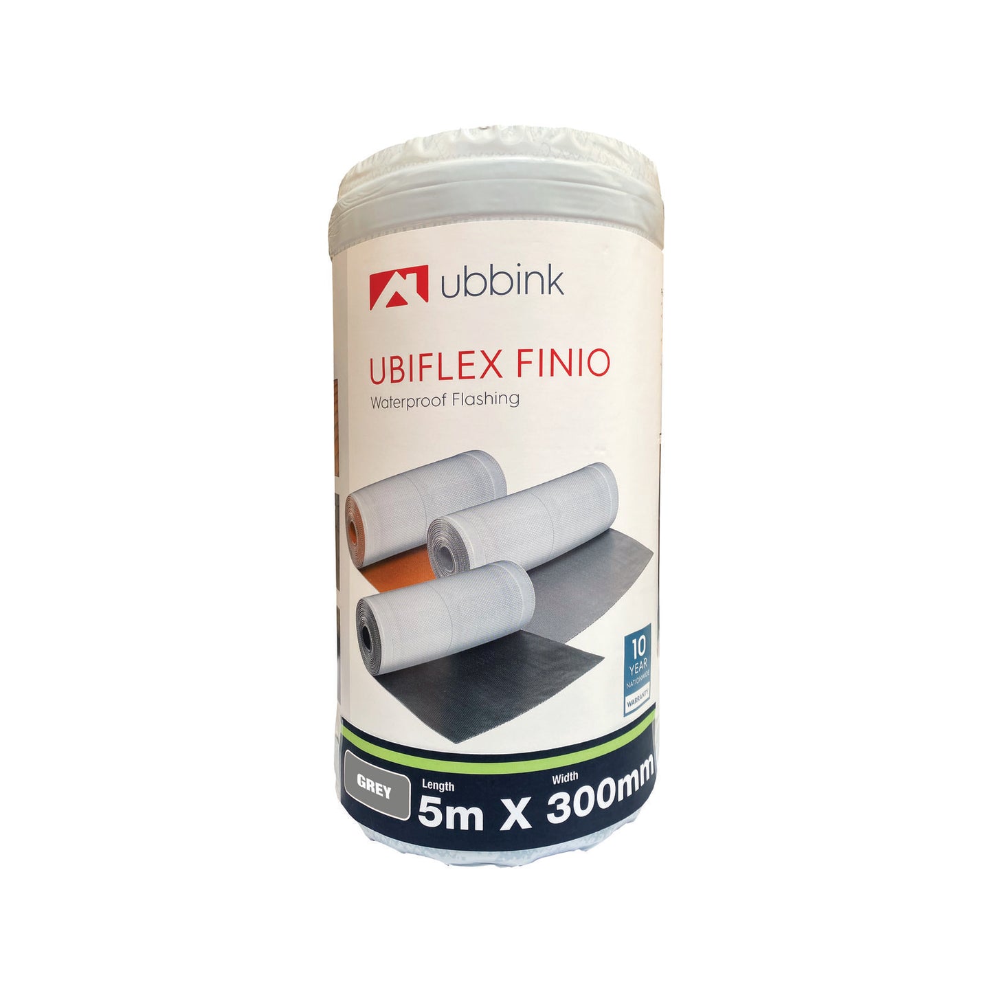 Cagroup Ubiflex Finio Flashing - 300mm x 5m - Grey
