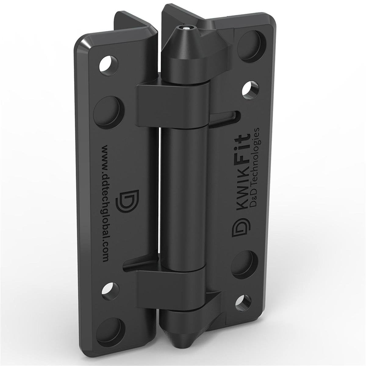 KwikFit Gate Hinges - Plain Pivoting - 83mm - Polymer & Steel - Durable