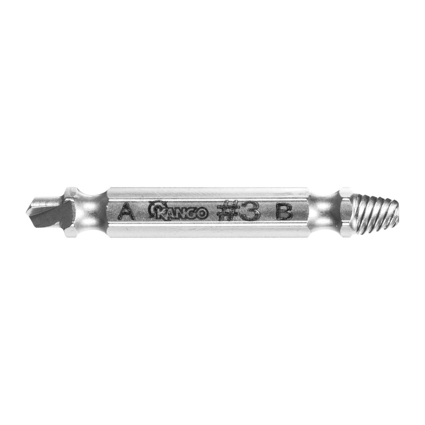 Kango Size 3 Screw Extractor - M2 Steel - 65mm x 10mm x 123mm