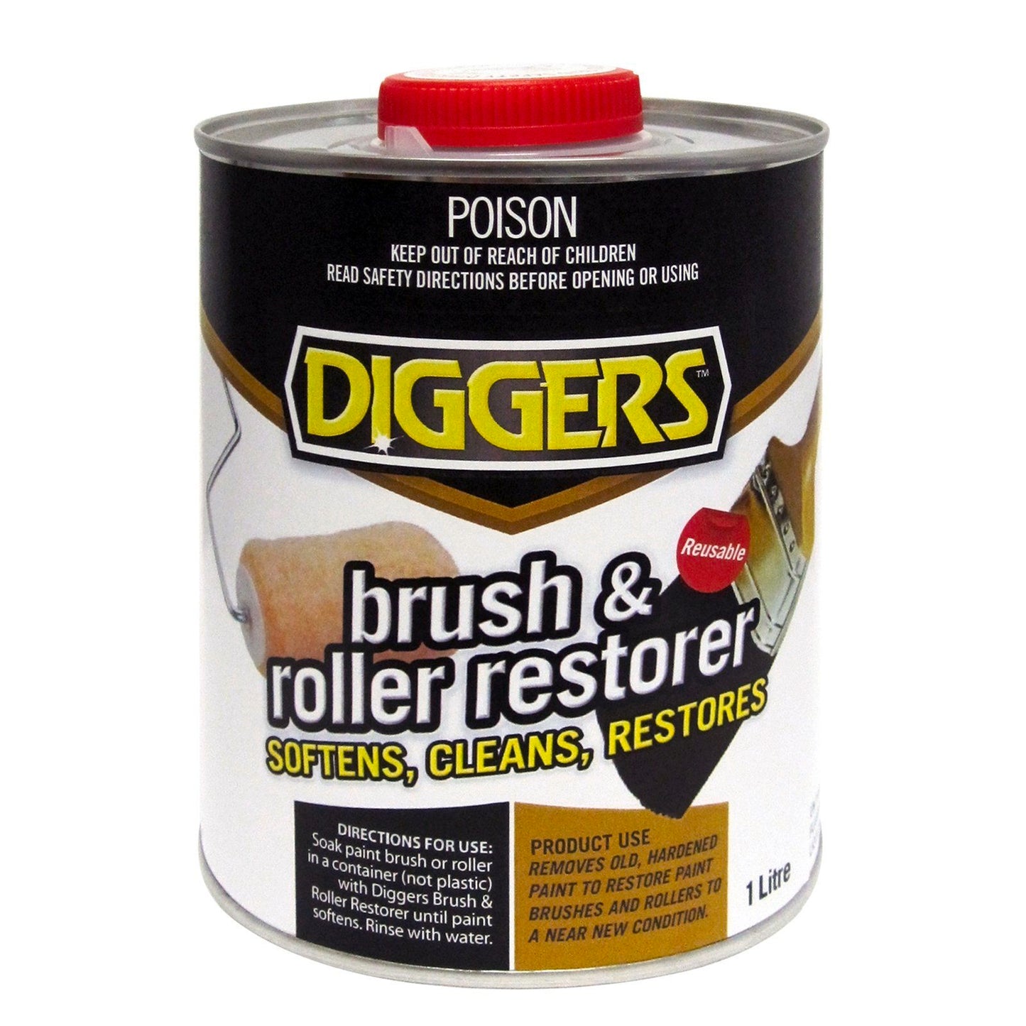 DIGGERS™ Brush and Roller Restorer - 1L