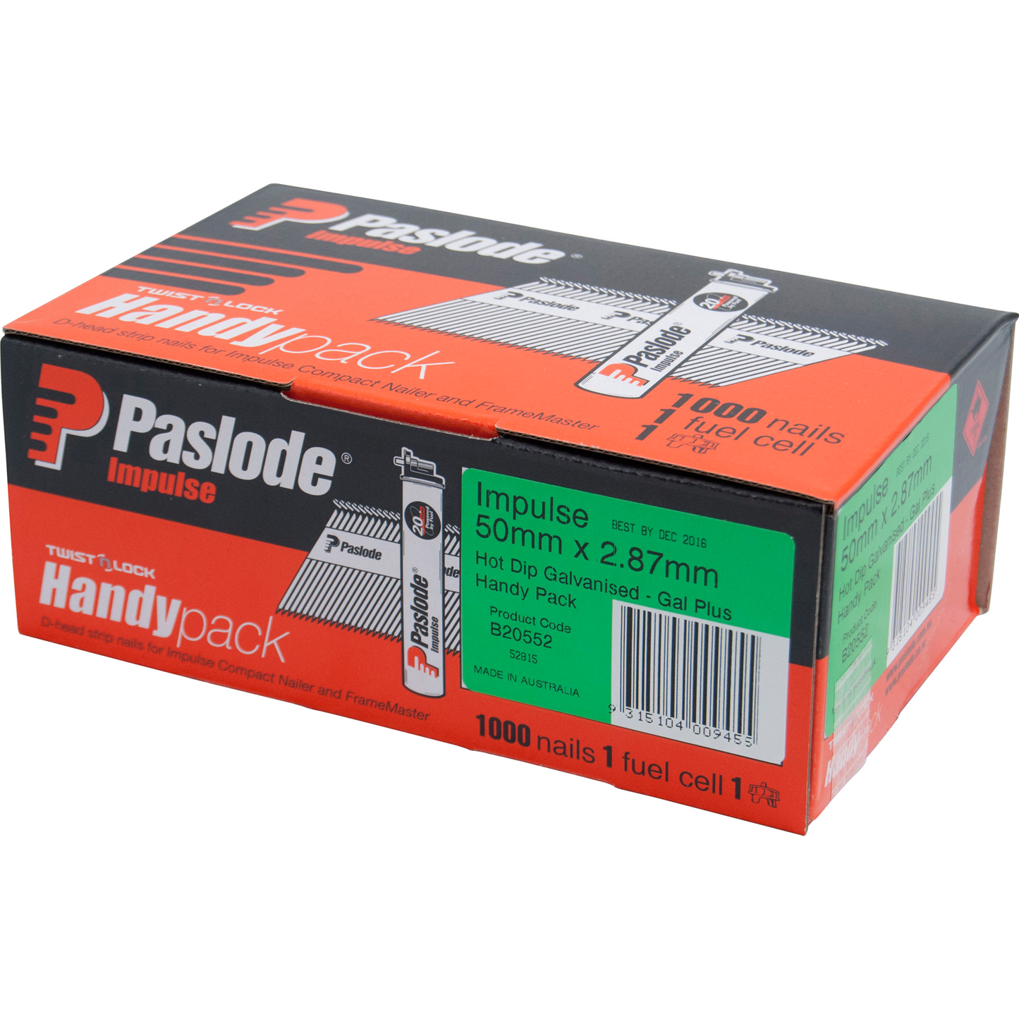 Paslode Impulse Nails - 50mm - 1000 Pack