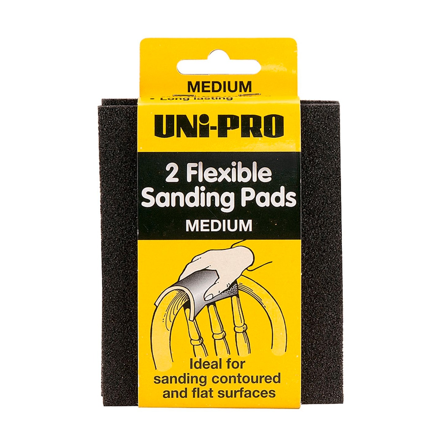 Uni Pro Medium Sanding Pad - 145mm