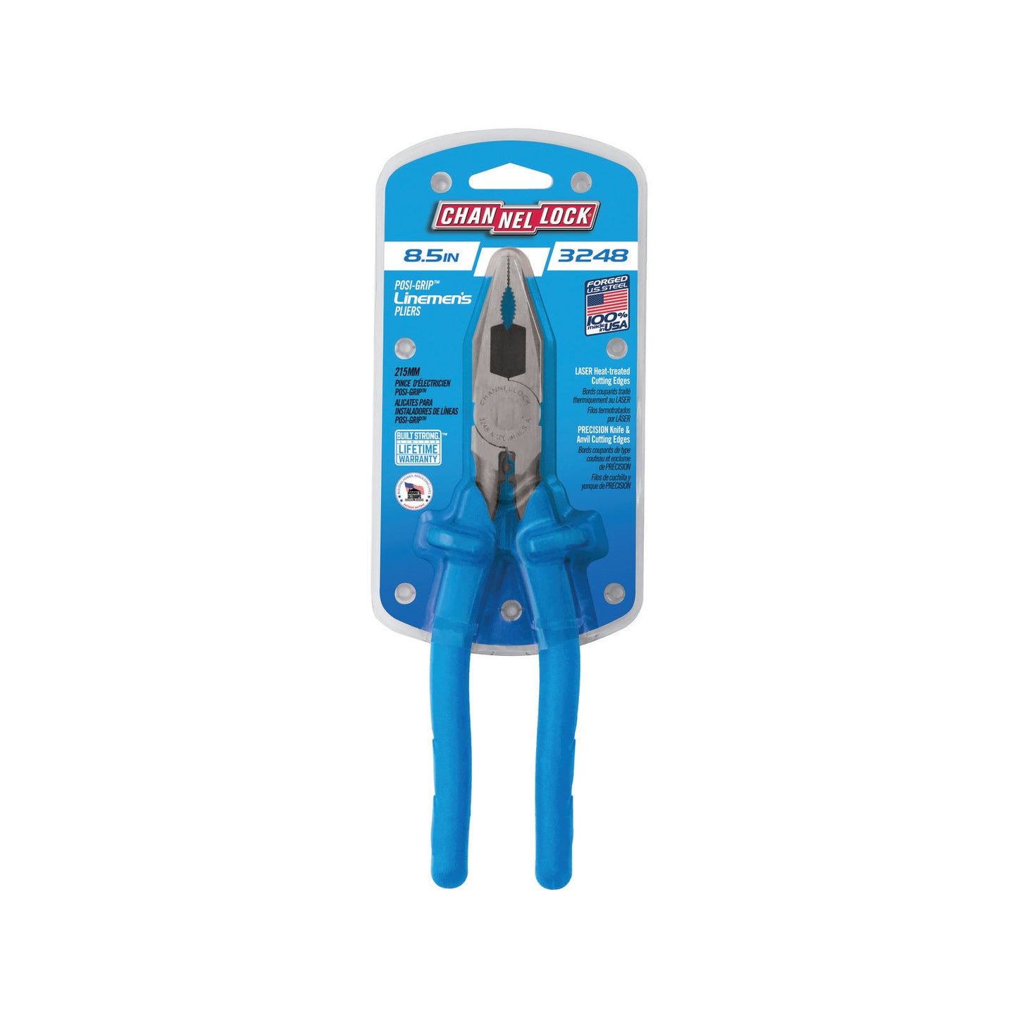 Channellock Linesmen Pliers - 216mm