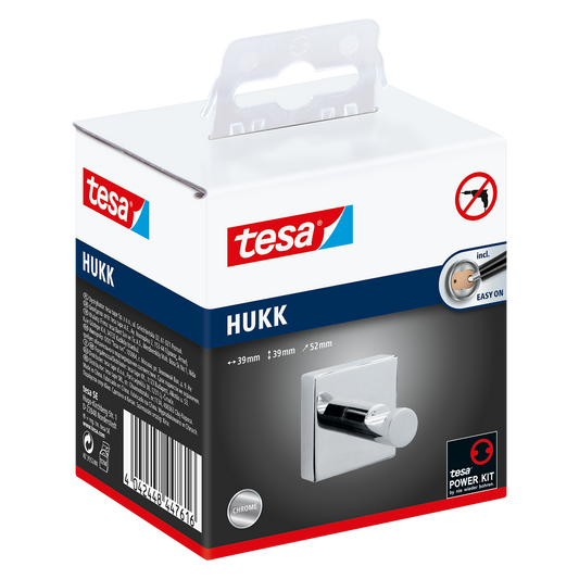 Tesa Hukk Towel Hook - 39 x 52 x 39mm