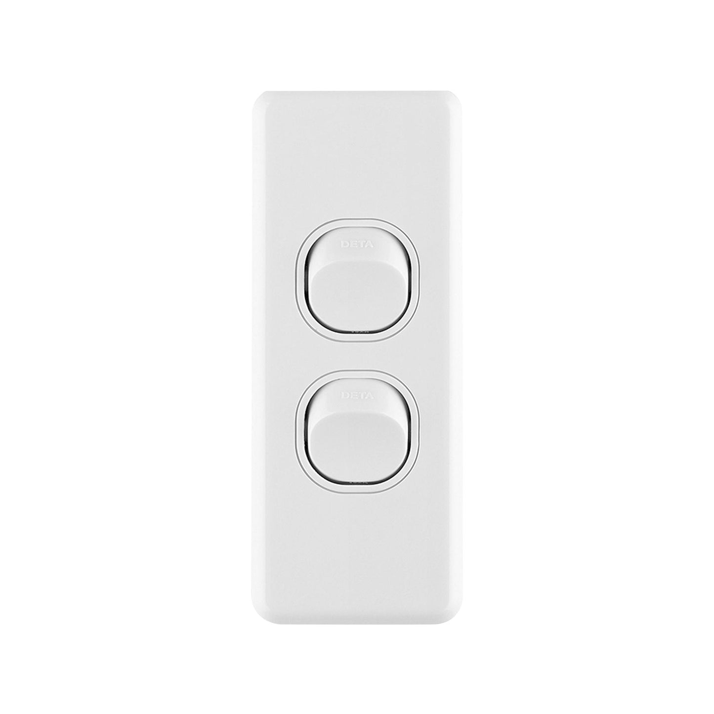 Deta Double Architrave Switch - 84mm