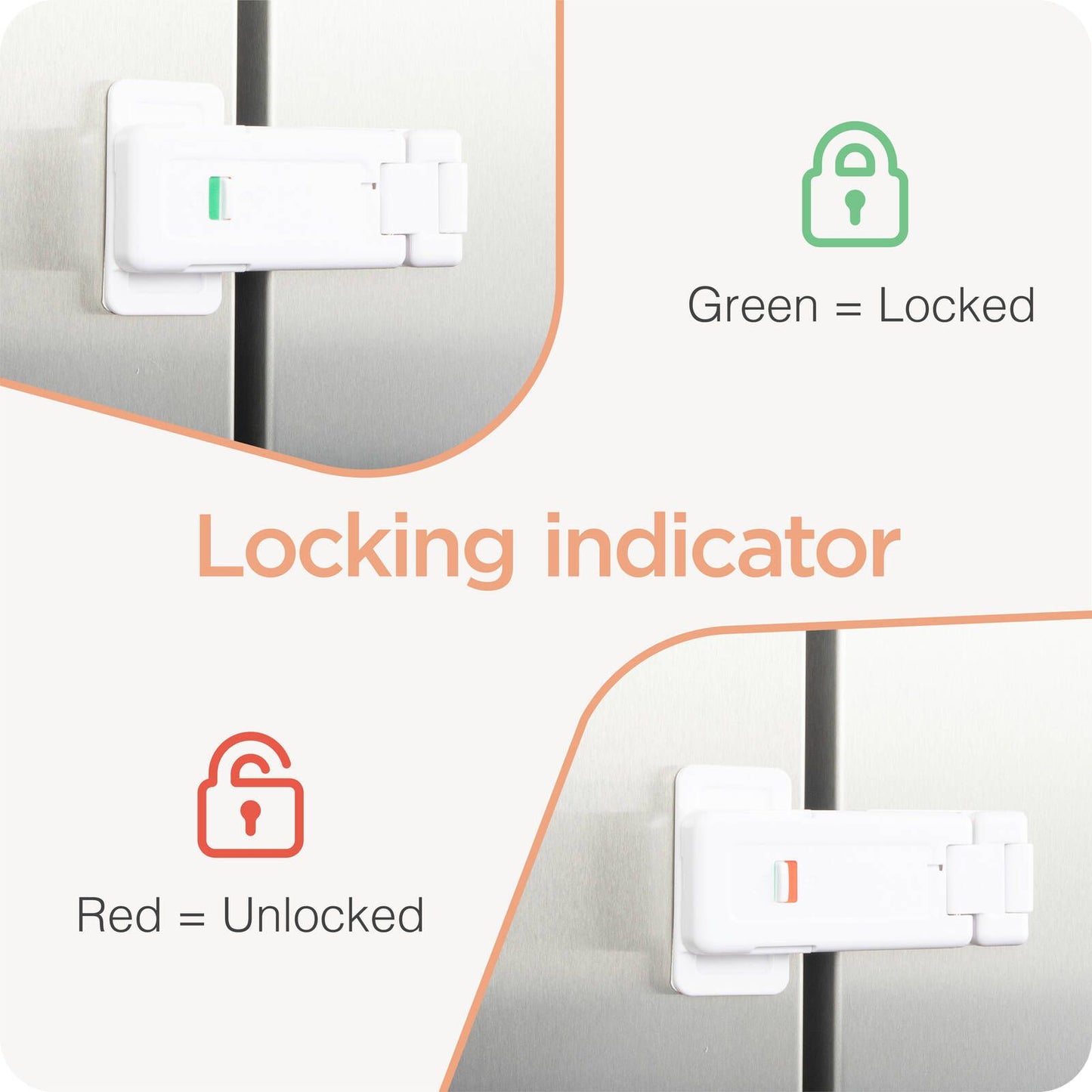 Perma Child Safety Ultimate Fridge Freezer Latch
