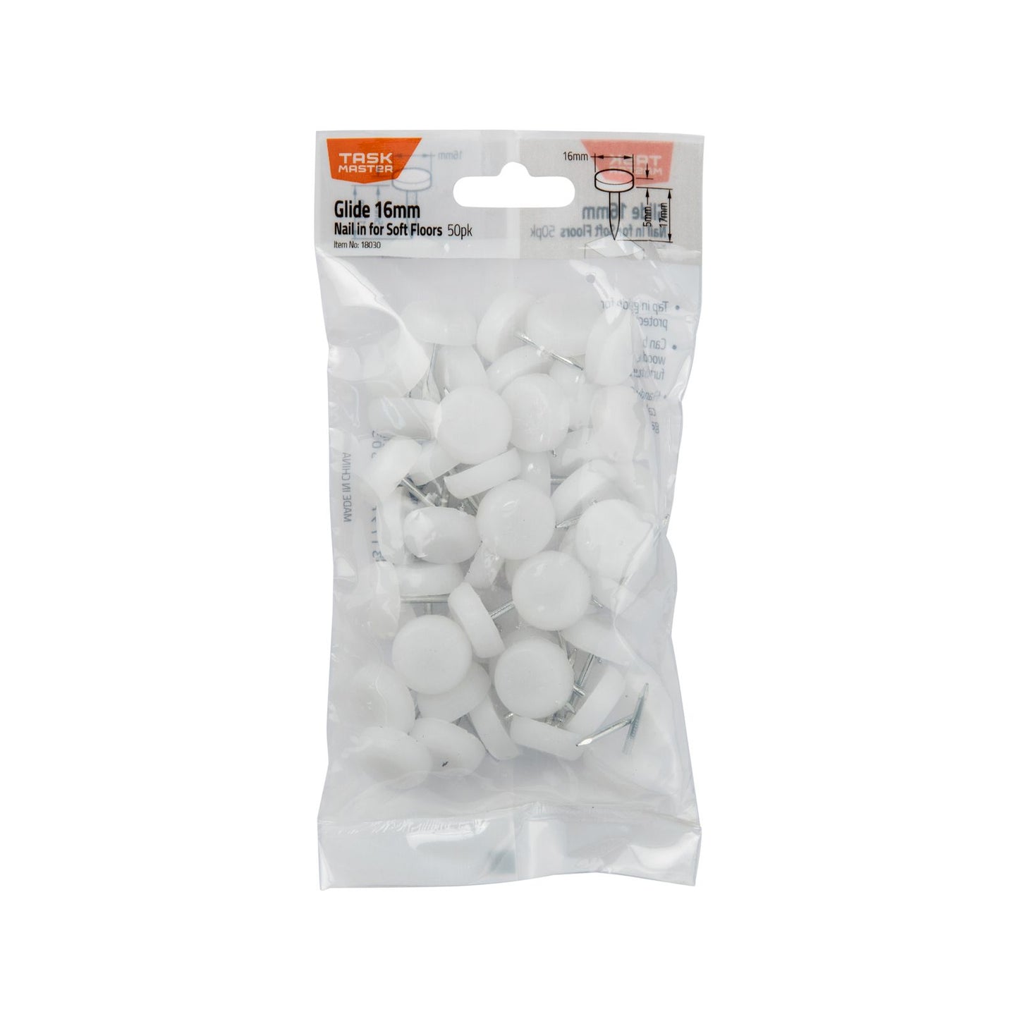 Taskmaster Nail In Slide Glide - 16mm