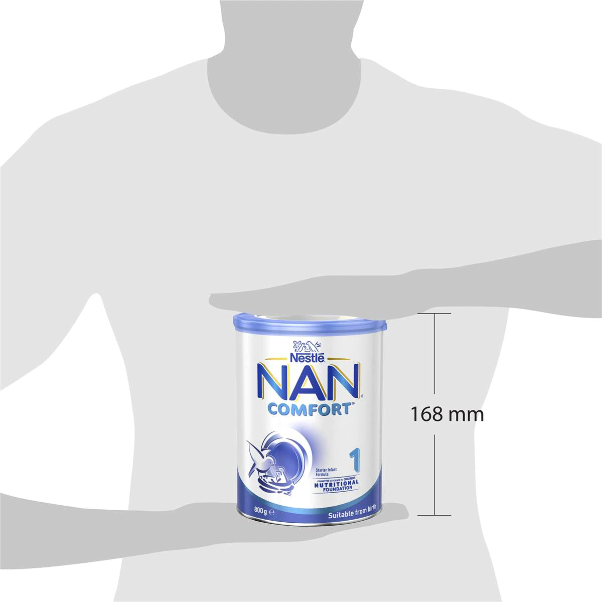 Nestle Nan Comfort 1 From Birth Starter Baby Formula Powder 800g