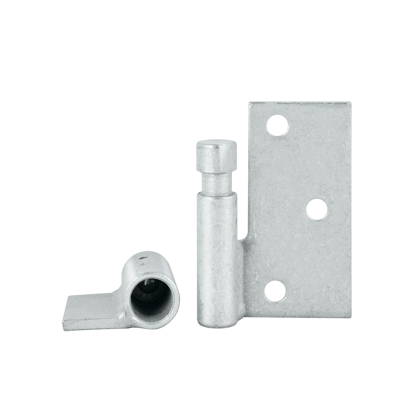 Pinnacle Galvanised Rh Weld Strap Security Gate Hinge - 16mm - 2 Pack