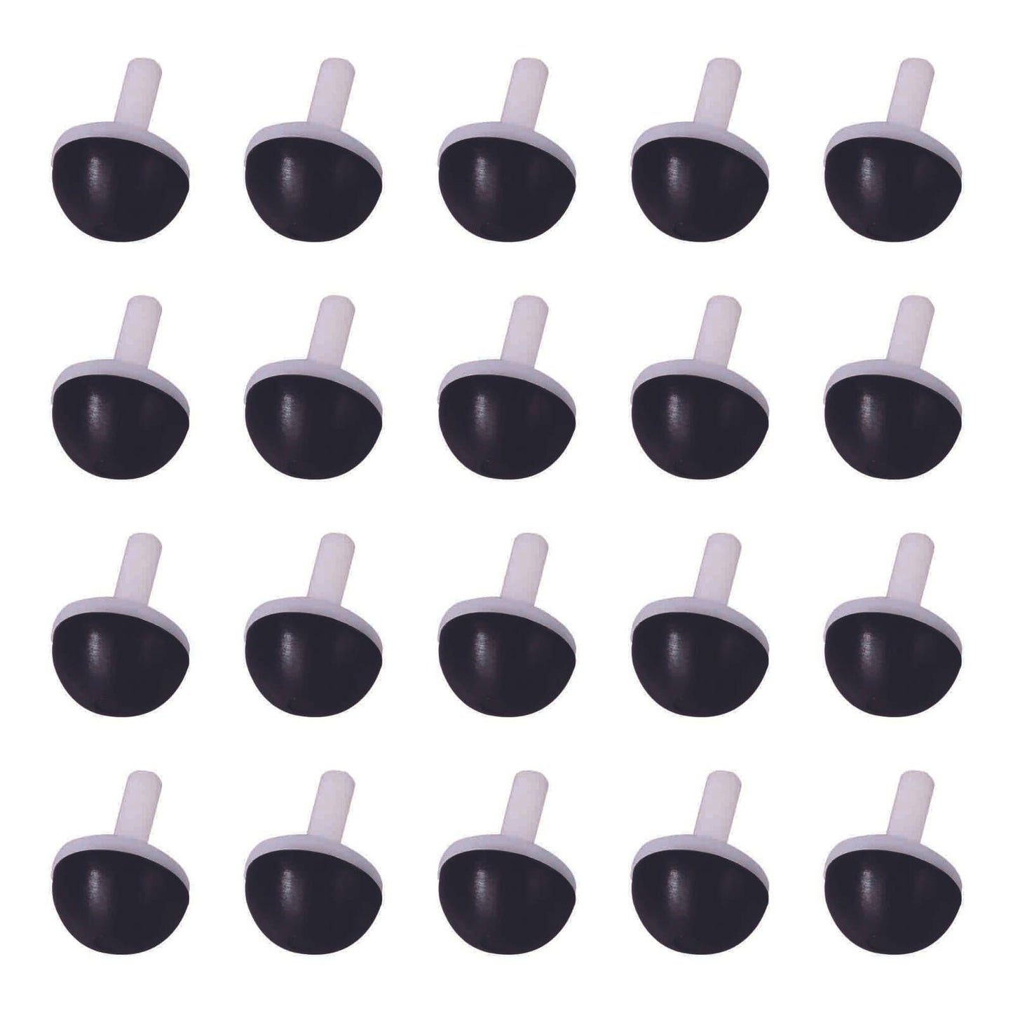 Kinetic 12mm Dome Nylon Tap Valve - 20 Pack