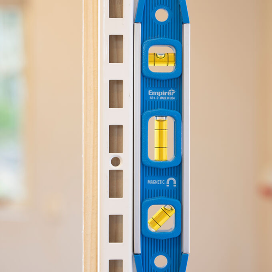 Empire Magnetic Torpedo Level - 225mm - Aluminium - Magnetic Edge
