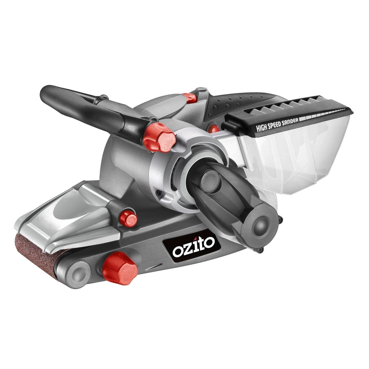 Ozito Belt Sander 75 x 533mm 850W Variable Speed Plastic Metal