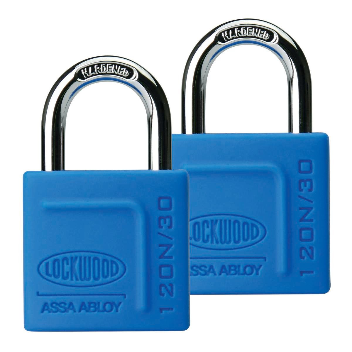 Lockwood 30mm Alloy Silicon Padlock 2 Pack - Heavy Duty - Weather Resistant