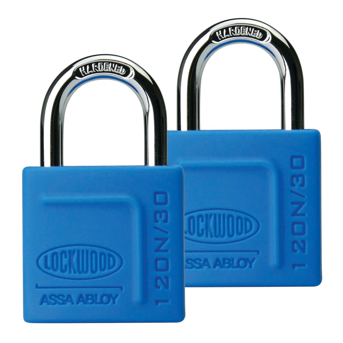 Lockwood Alloy Silicon Padlock - 30mm - 2 Pack
