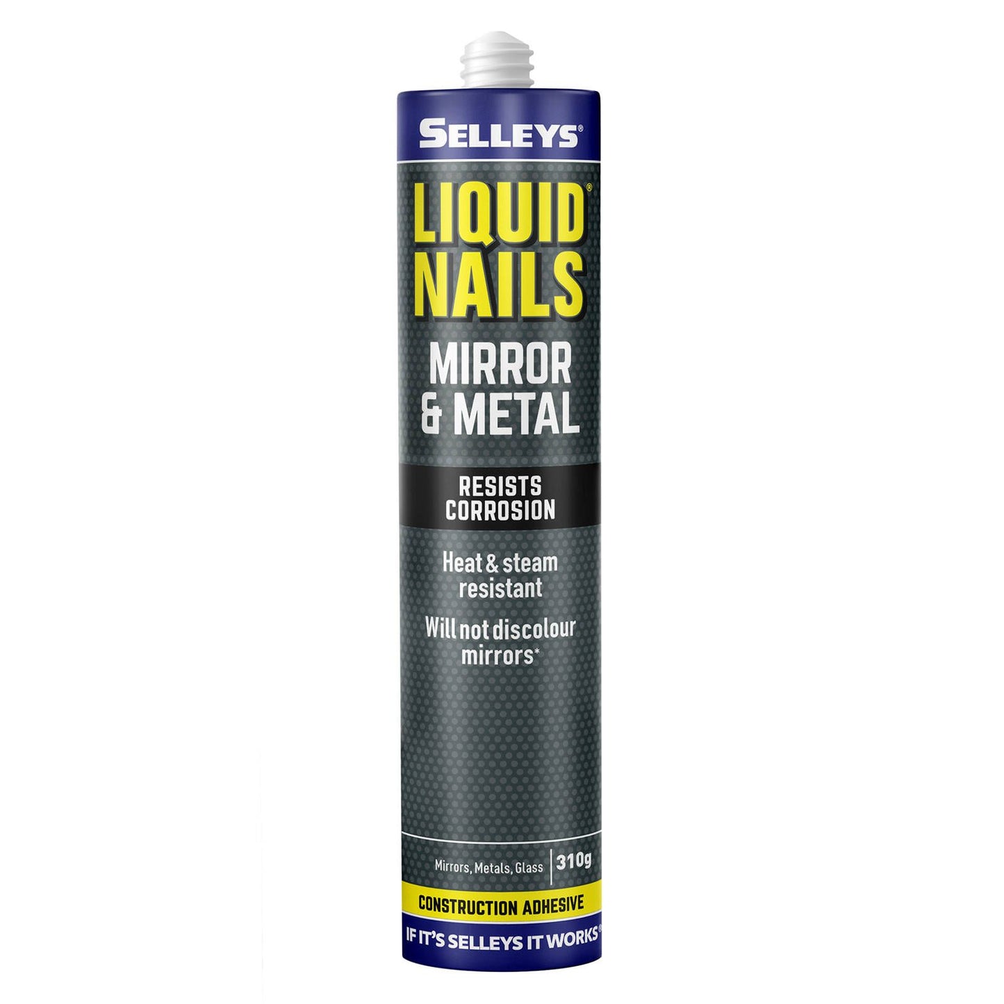 Selleys Liquid Nails Mirror Metal Glass Adhesive - 310g