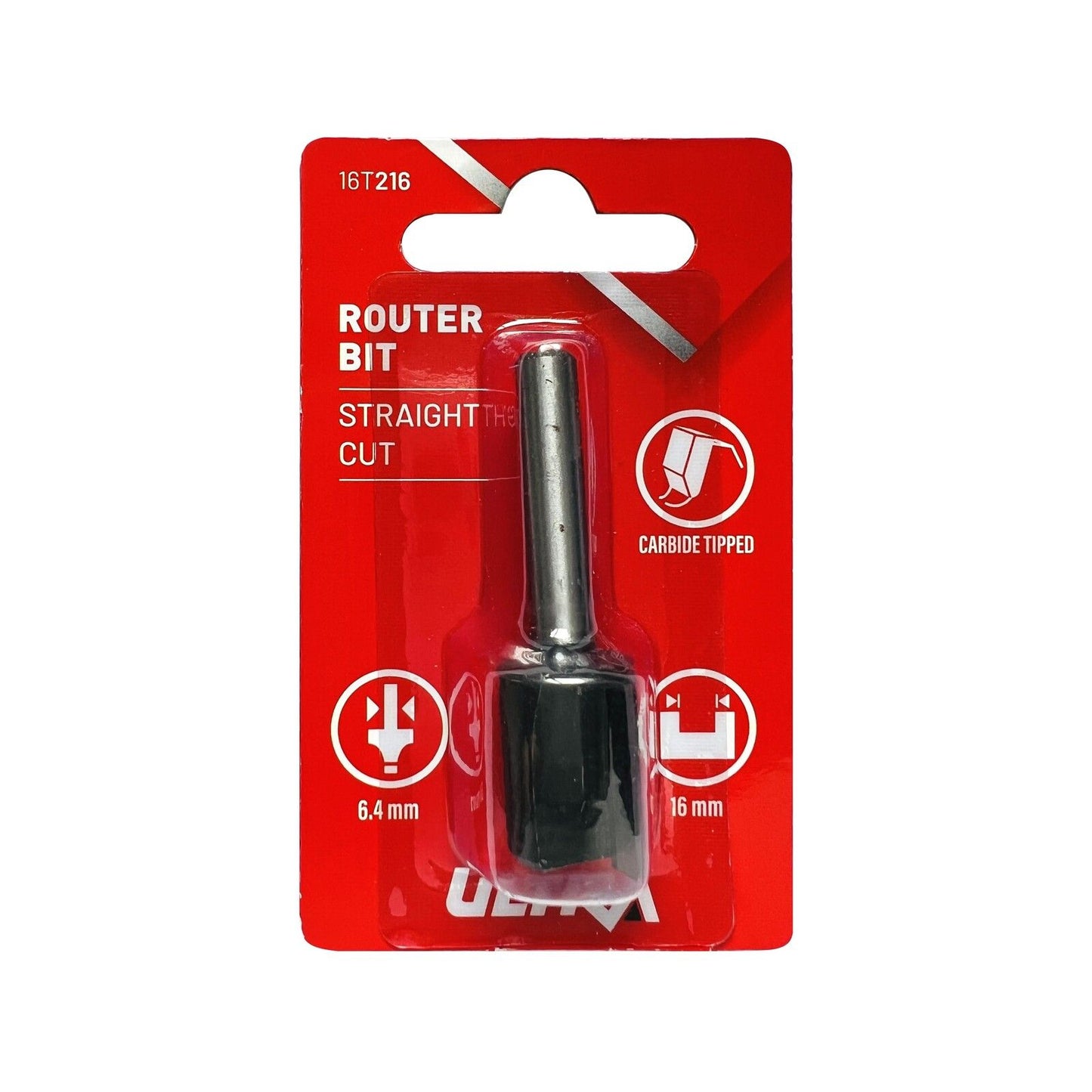 Ultra Router Bit - Straight - 16mm