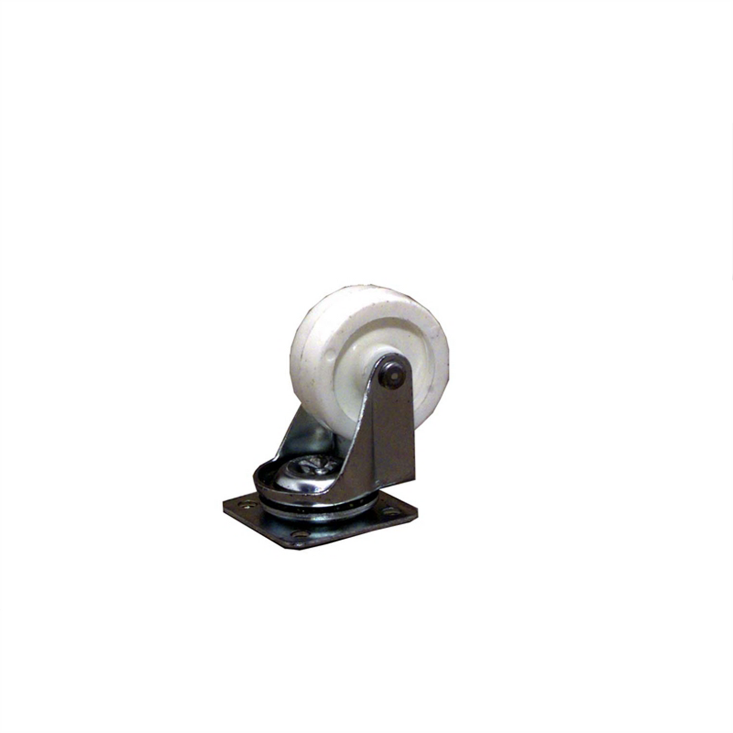 Move It White Plastic Heavy Duty Swivel Castor - 40mm