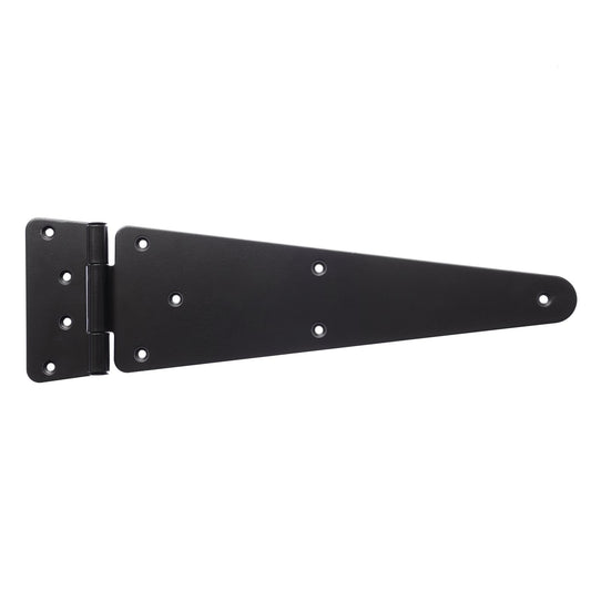 Zenith Matte Black Tee Gate Hinge - 347mm - 2 Pack