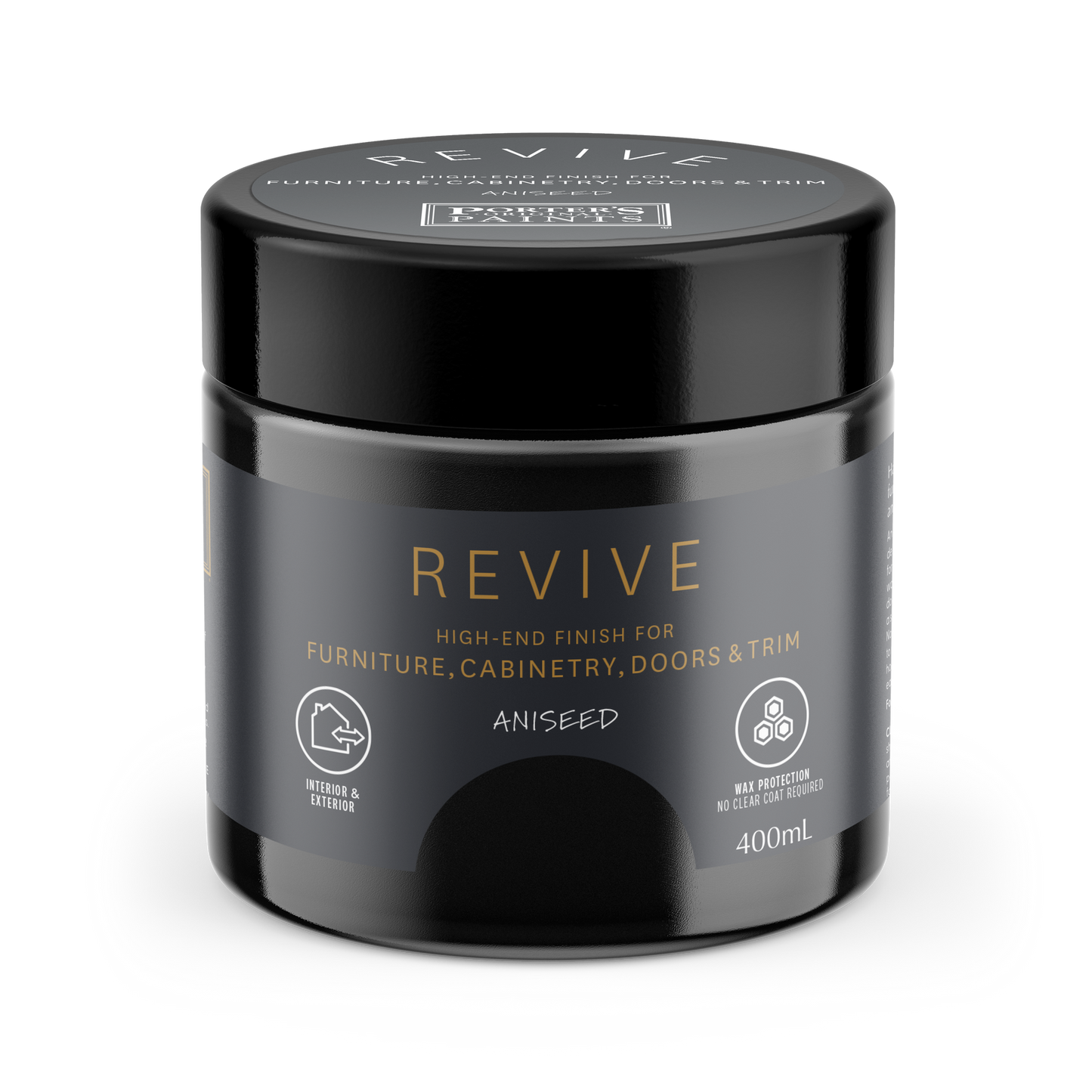 Porter's Paints Revive Furniture and Cabinetry Paint - 400ml - Aniseed