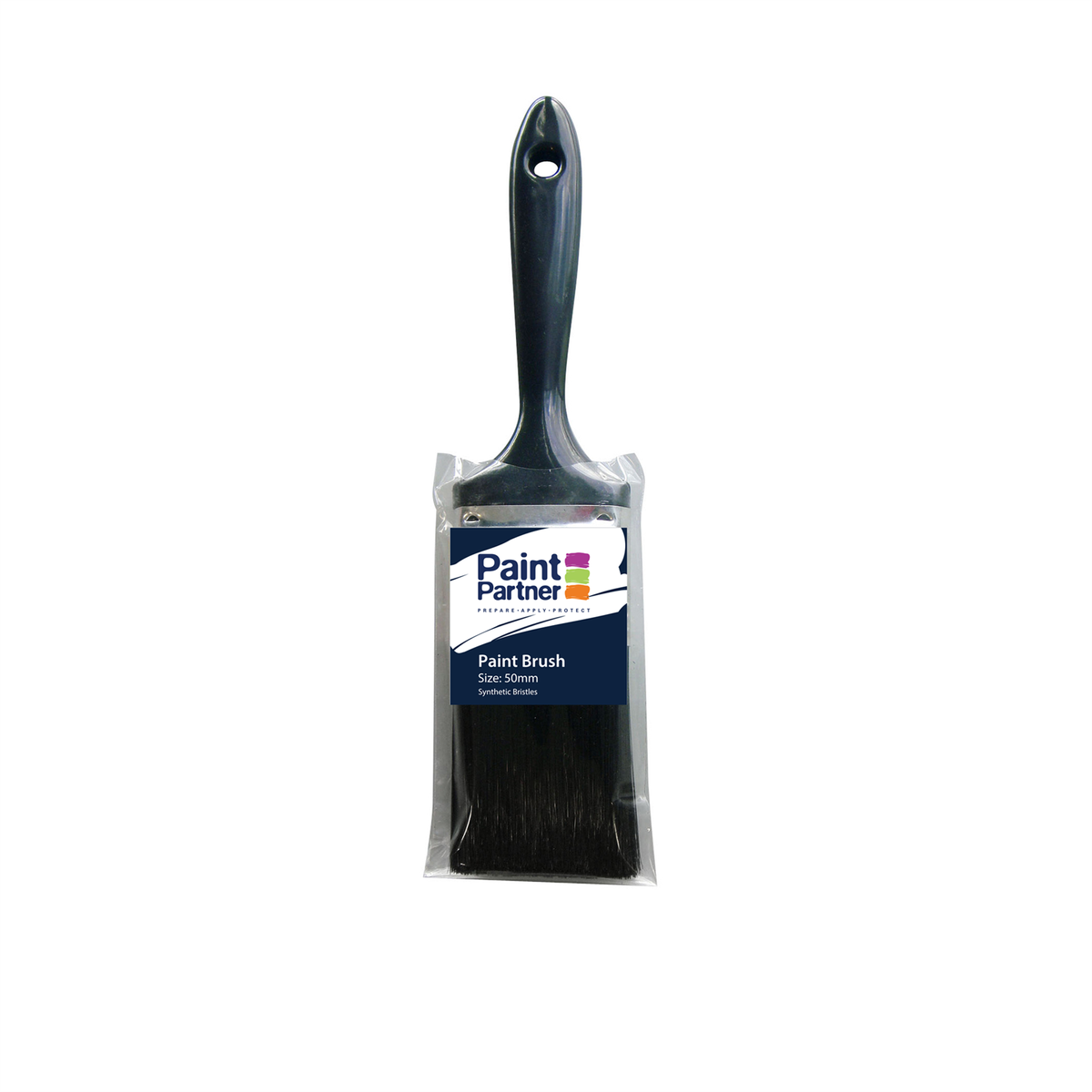 Paint Partner 50mm Synthetic Paint Brush - Flat - Economical - Disposable