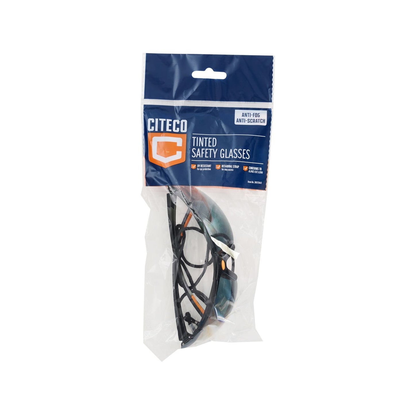 Citeco Tinted Safety Glasses - AF AS