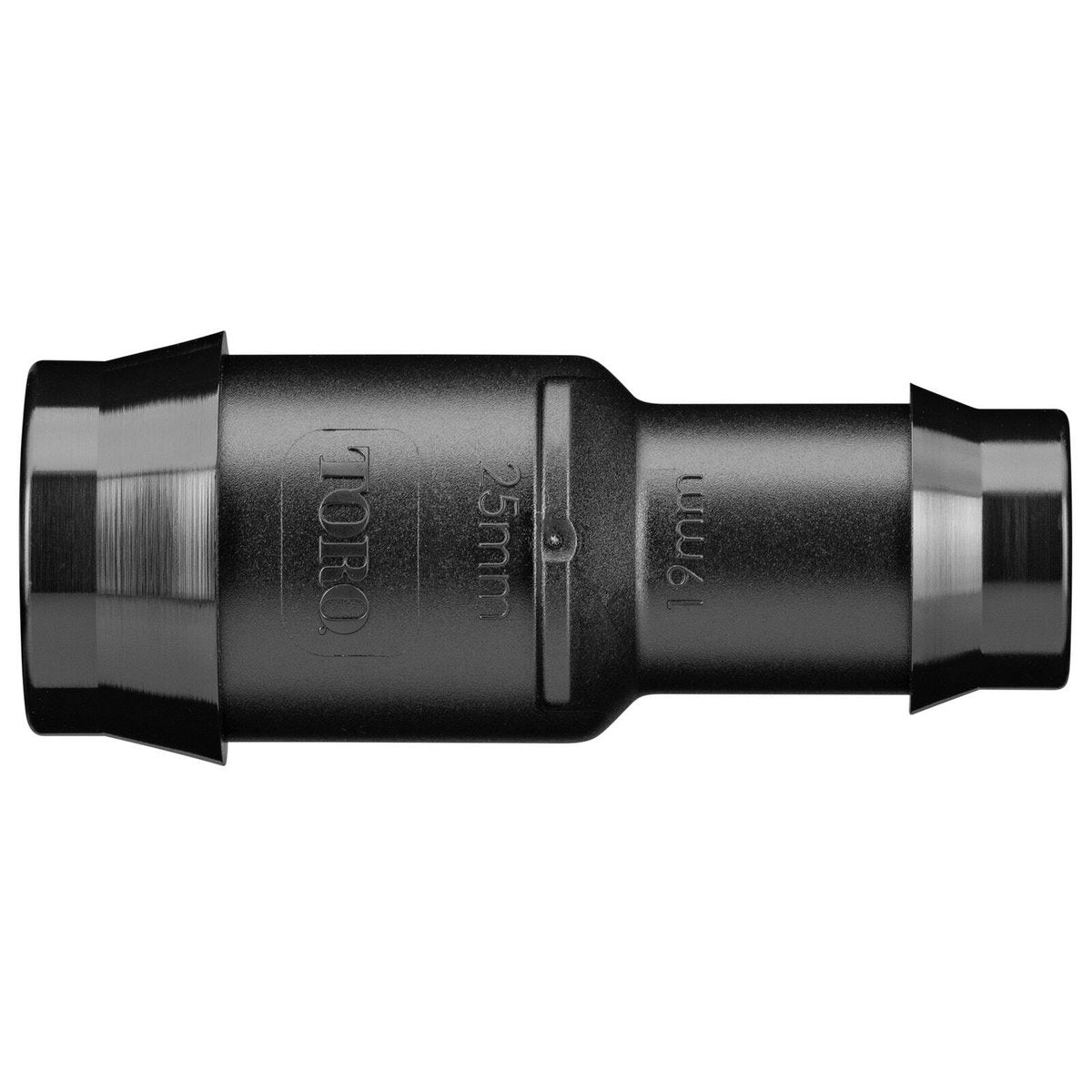 Toro Barbed Reducing Joiner - 25mm x 19mm - Polypropylene - UV Stabilised