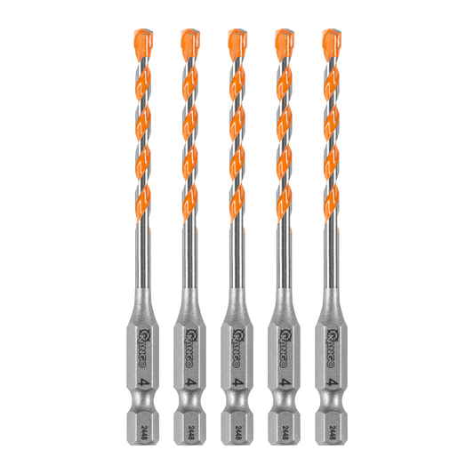 Kango Masonry Drill Bit 4mm x 90mm 5 Pack