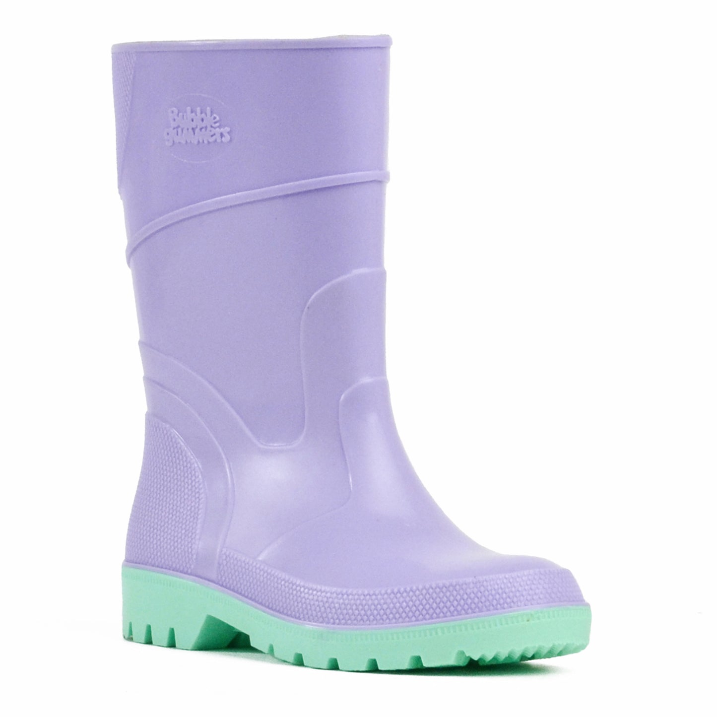 Bata Kids Gumboots Purple & Green - Size 10