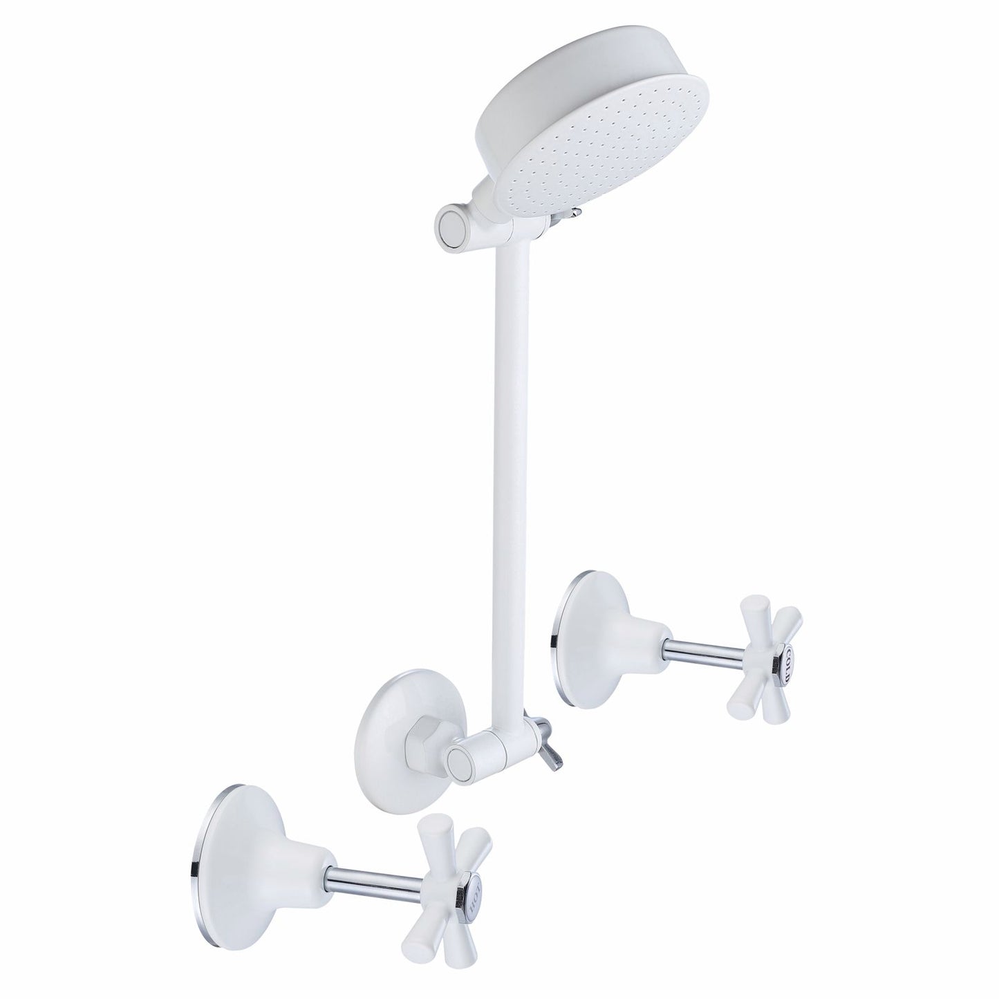 Shaw Mason Shower Set - 250mm - White