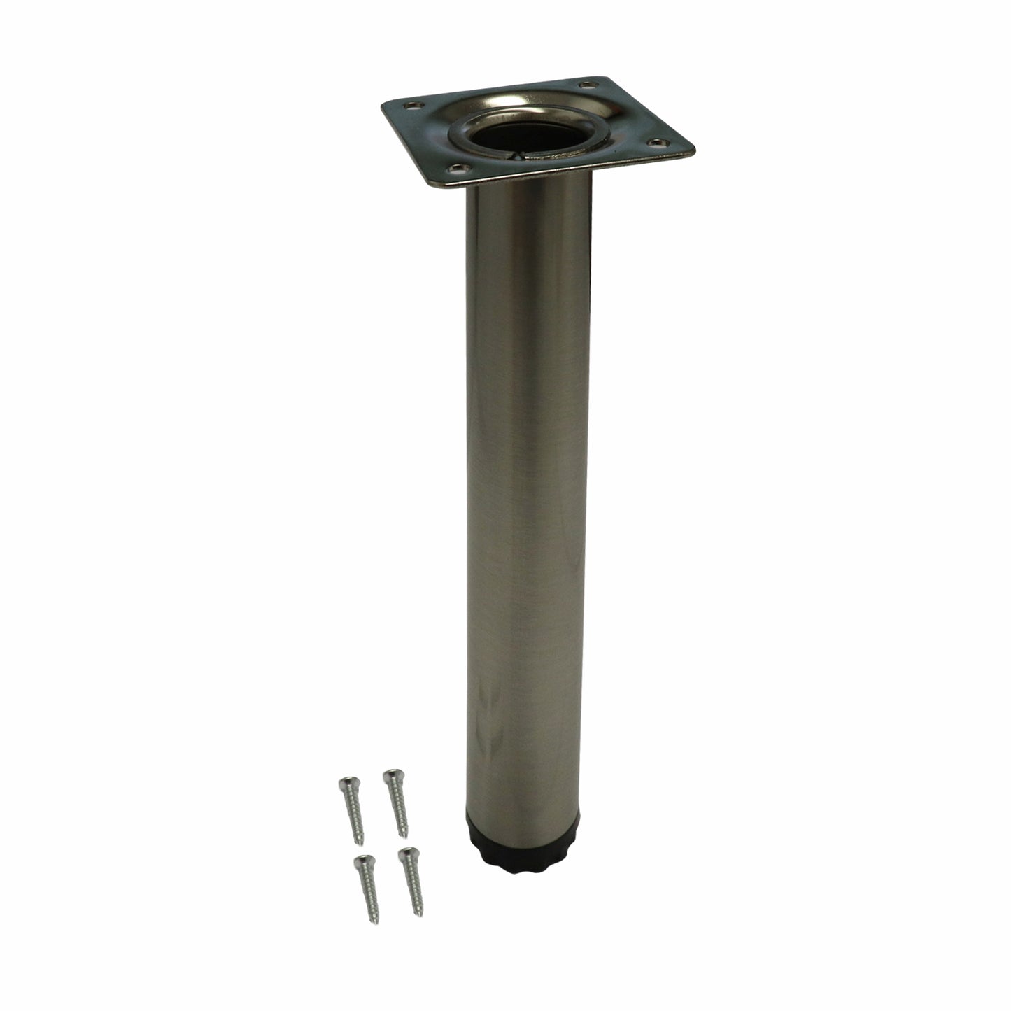 Adoored Table Leg 30 x 230mm Brushed Nickel