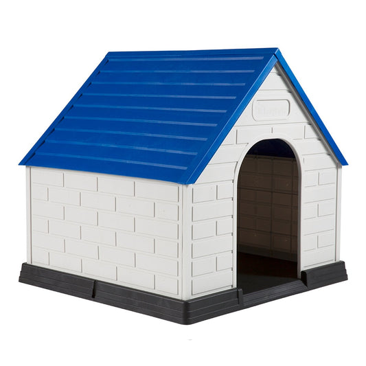 LazyPets Large Dog Home 87 x 92 x 86cm Plastic Elevated Design