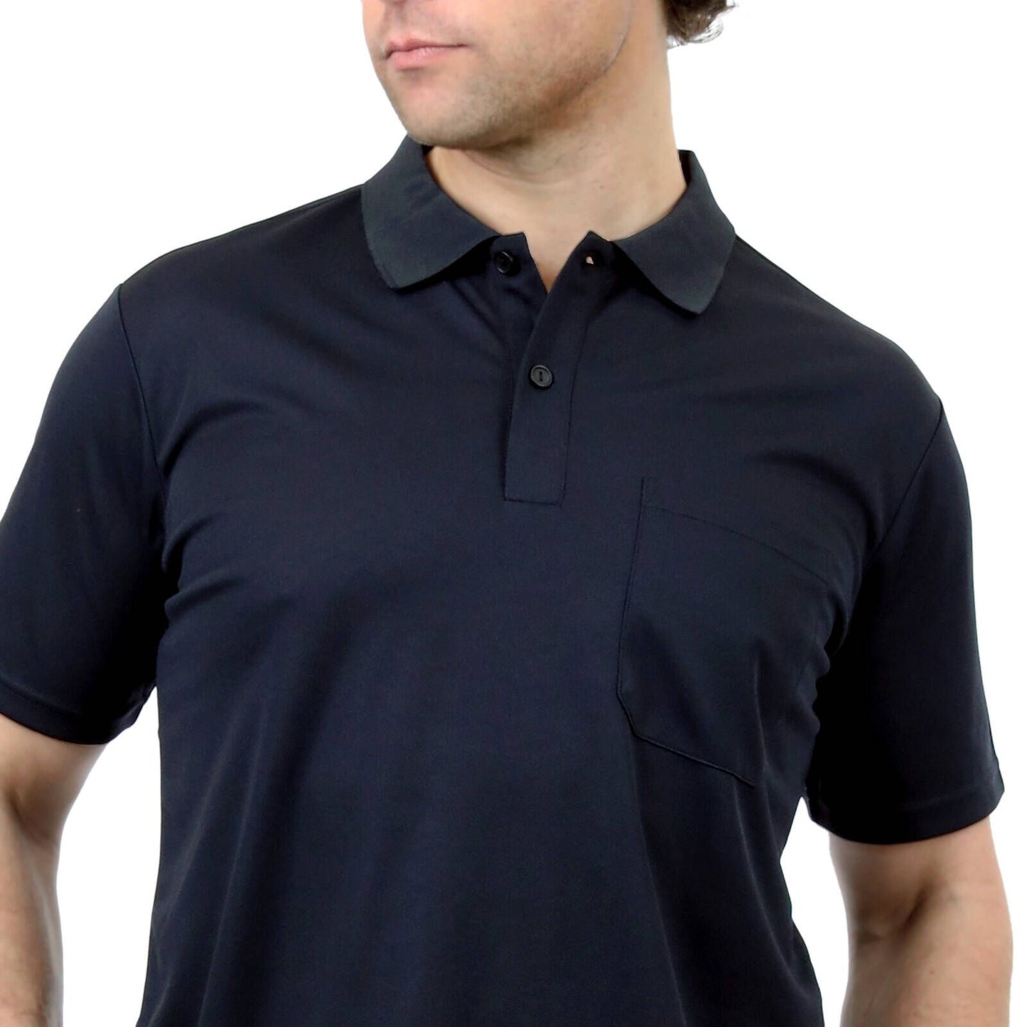 Craftright Black Short Sleeve Polo - XL
