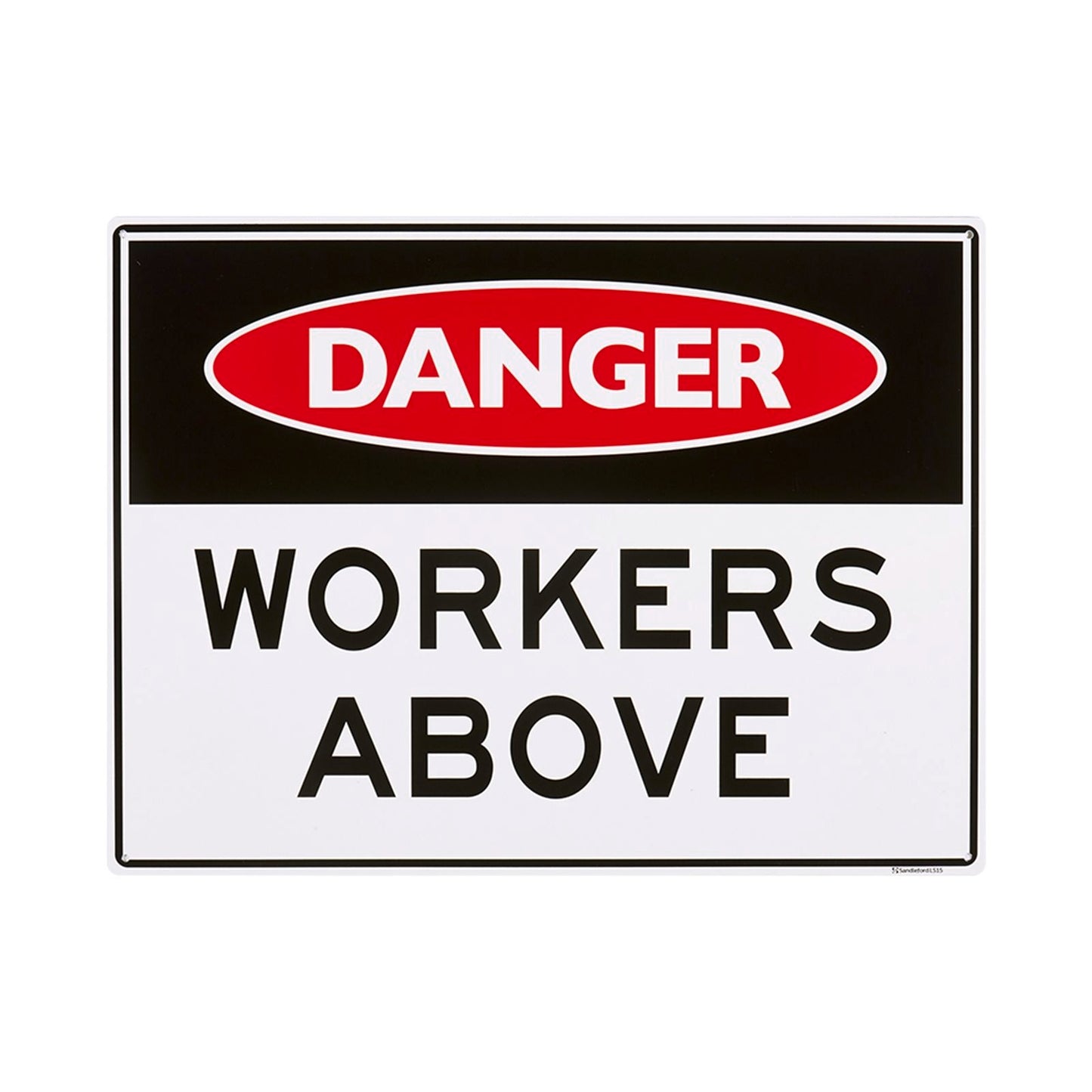 Sandleford Workers Above Sign - 450 x 600mm