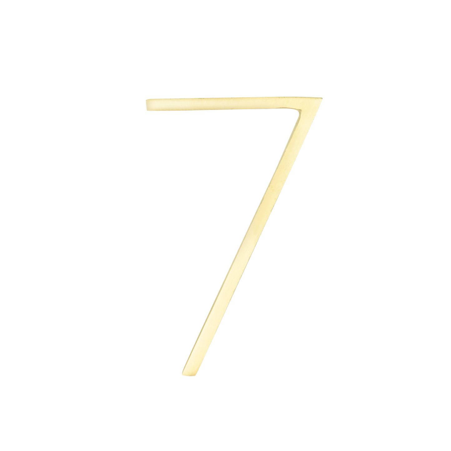 Sandleford Brass Toorak Number - 7 - 120mm