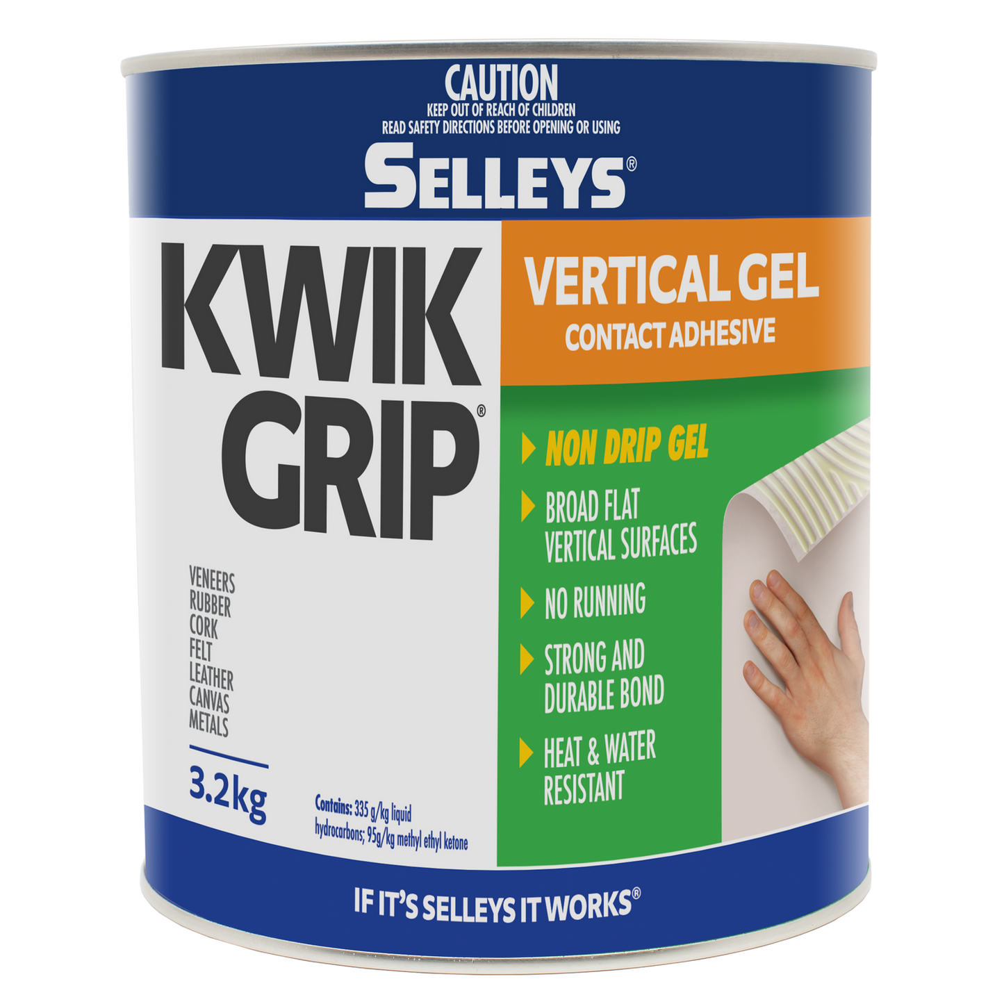 Selleys Kwik Grip Gel - 3.2kg