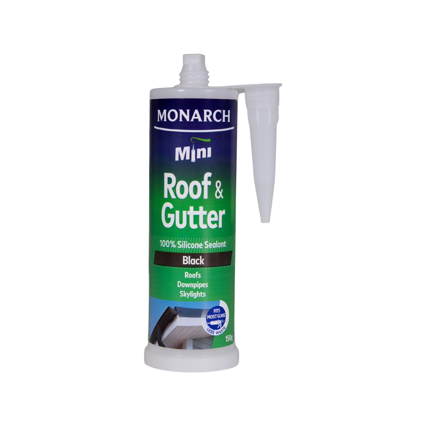 Monarch Mini Black Roof Gutter Silicone - 150g