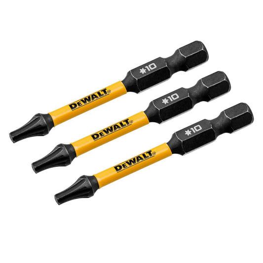 Dewalt Flextorq Screwdriver Bit - 57mm TX10 - 3 Pack