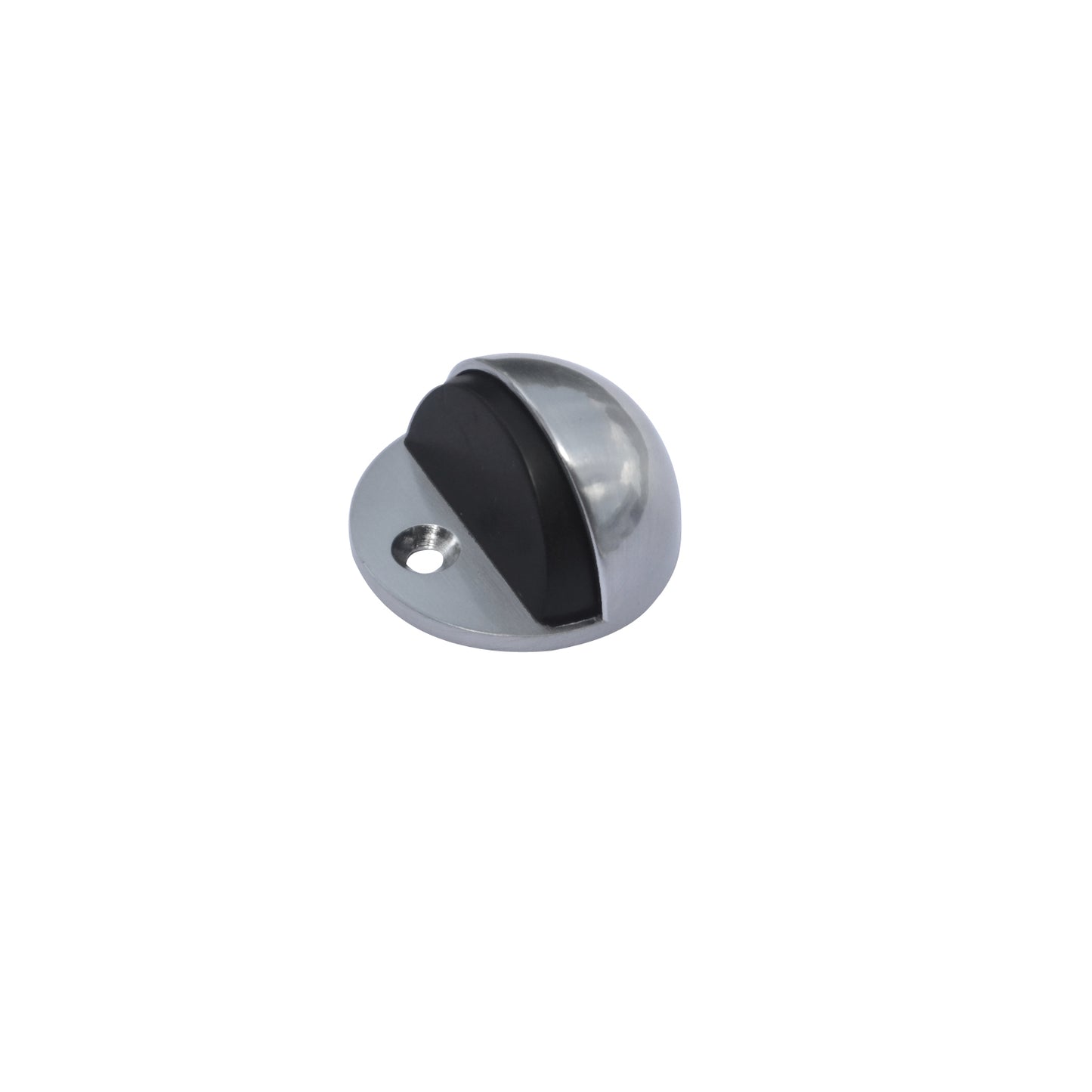 Adoored Satin Chrome Half Moon Door Stop 45mm