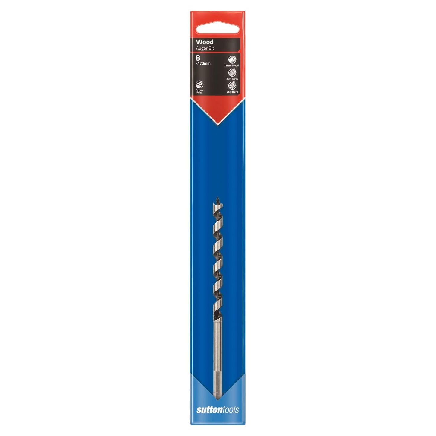 Sutton Tools Short Auger Bit - 170 x 8mm