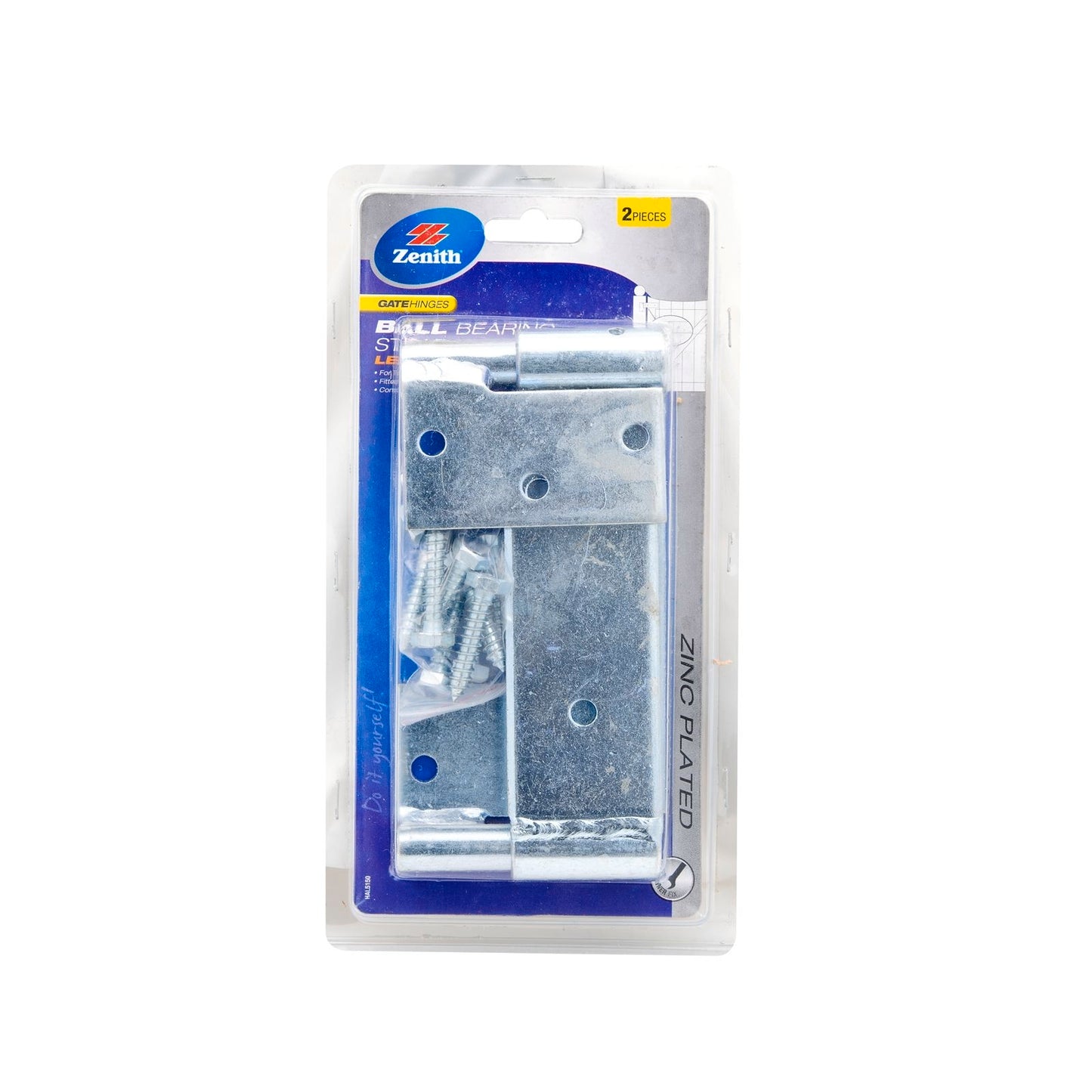Zenith Left Hand Ball Bearing Gate Hinge - 150mm - 2 Pack