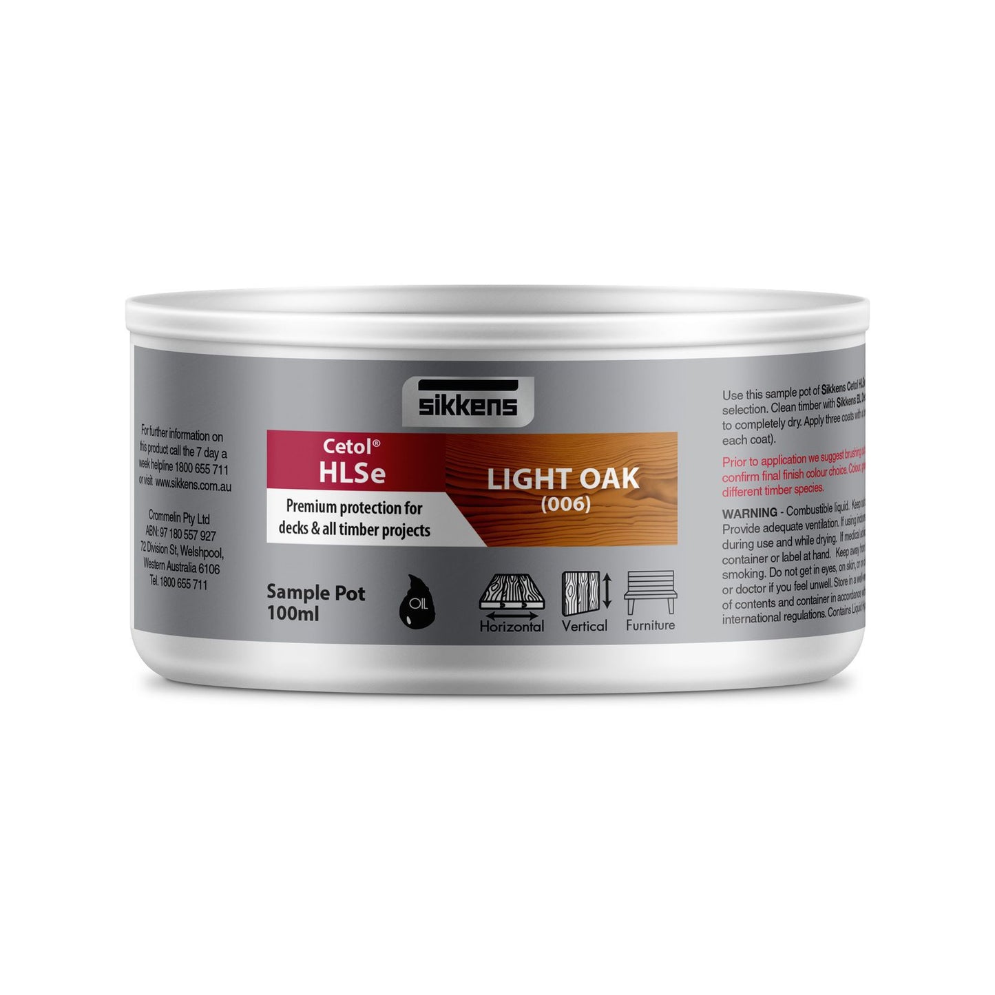 Sikkens Light Oak Cetol HLSe - 100ml