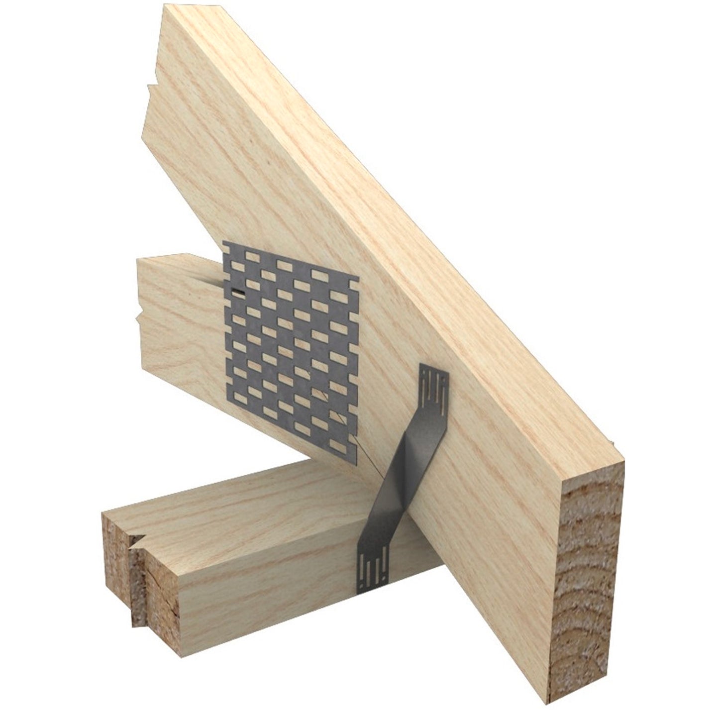 Pryda Truss Tie - 117 x 25mm - Grey