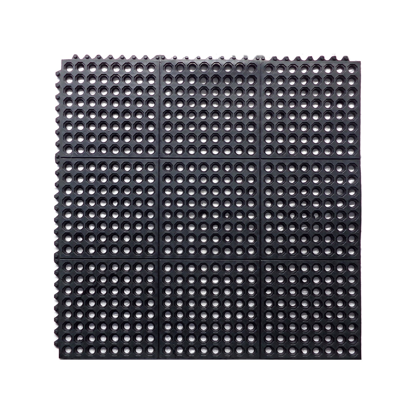 Interlocking Rubber Mat - 92 x 91cm