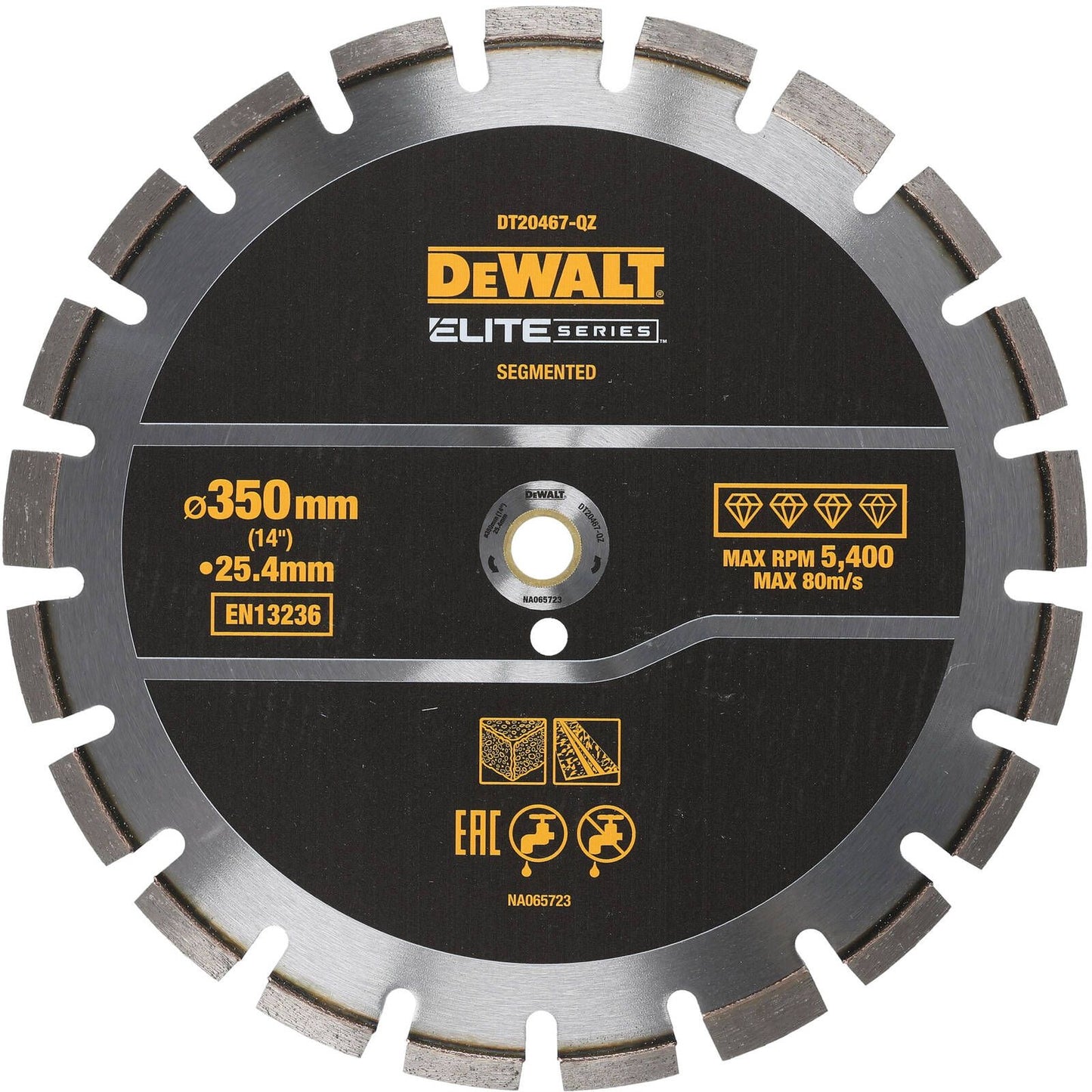 Dewalt Elite Asphalt Blade - 350mm